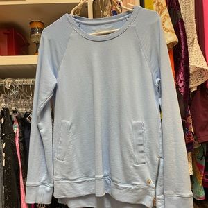 Lily Pulitzer Sweatshirt Blue EUC like new SM